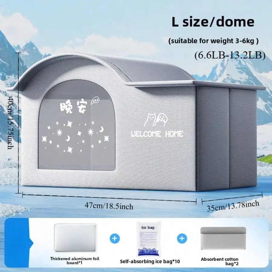 🐾 Ultra Comfort Summer Cooling Bed for Pets 🐾