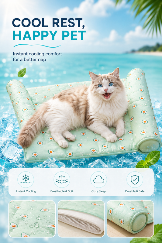 🐾 Premium Cooling Mat for Pets 🐾
