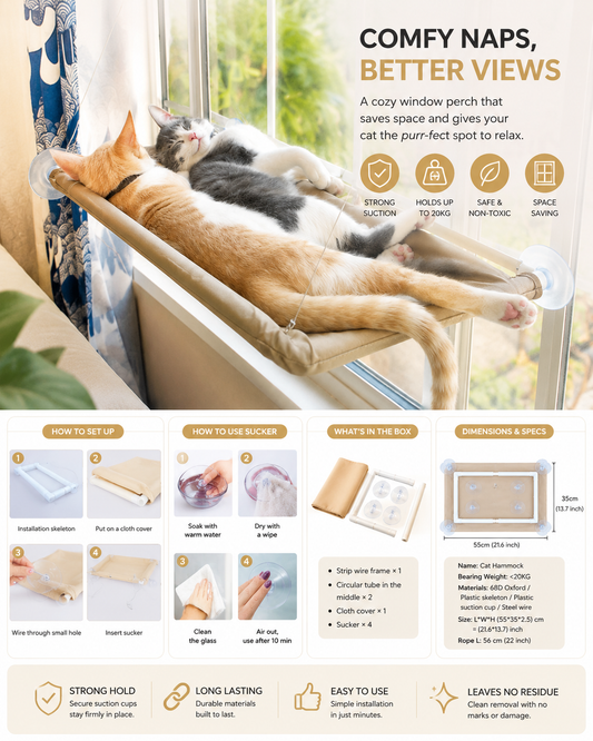 Cozy Pet Hammock