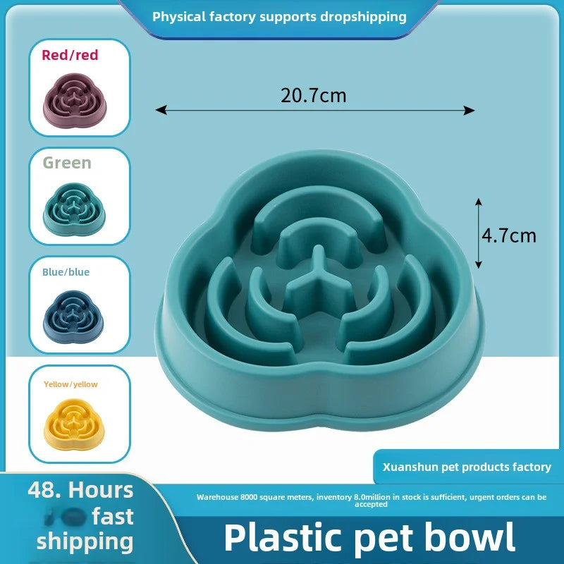 Slow Feeder Pet Bowl