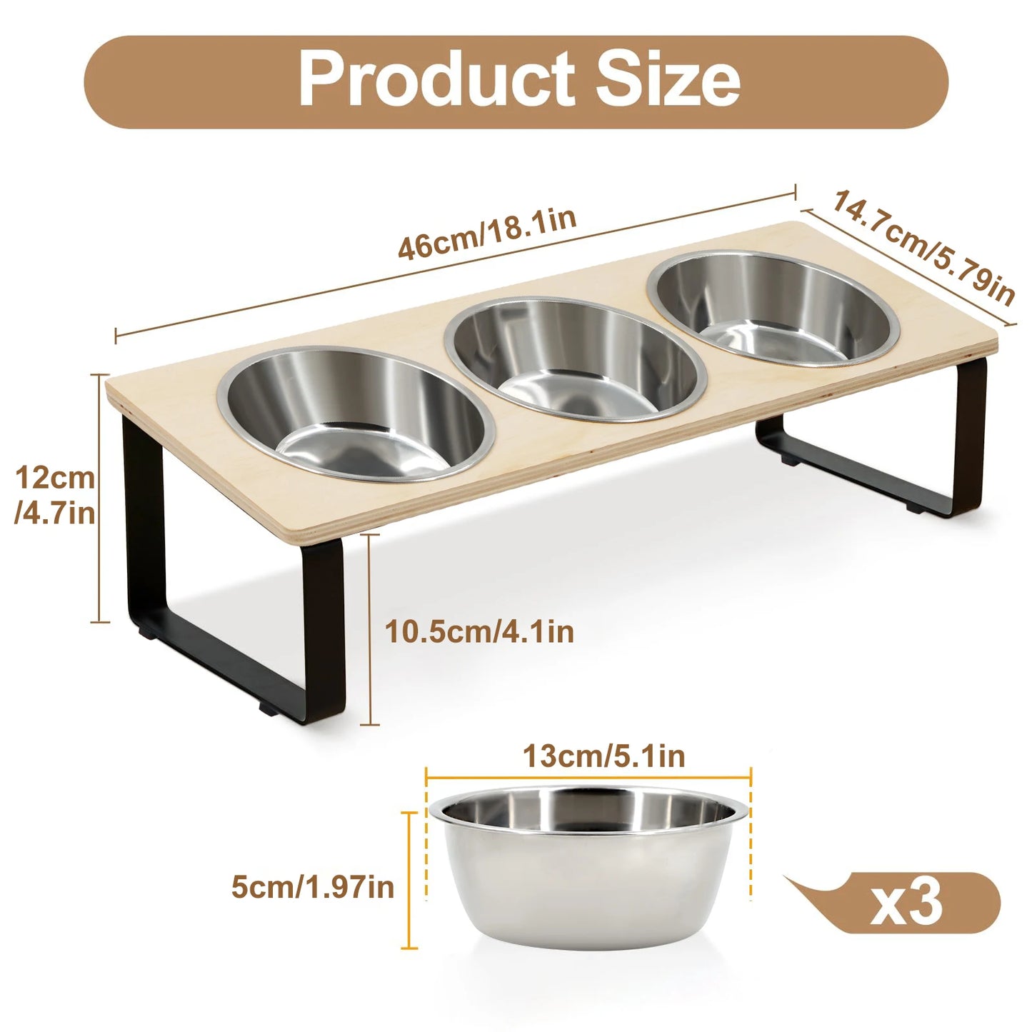 Pet Feeding Bowl