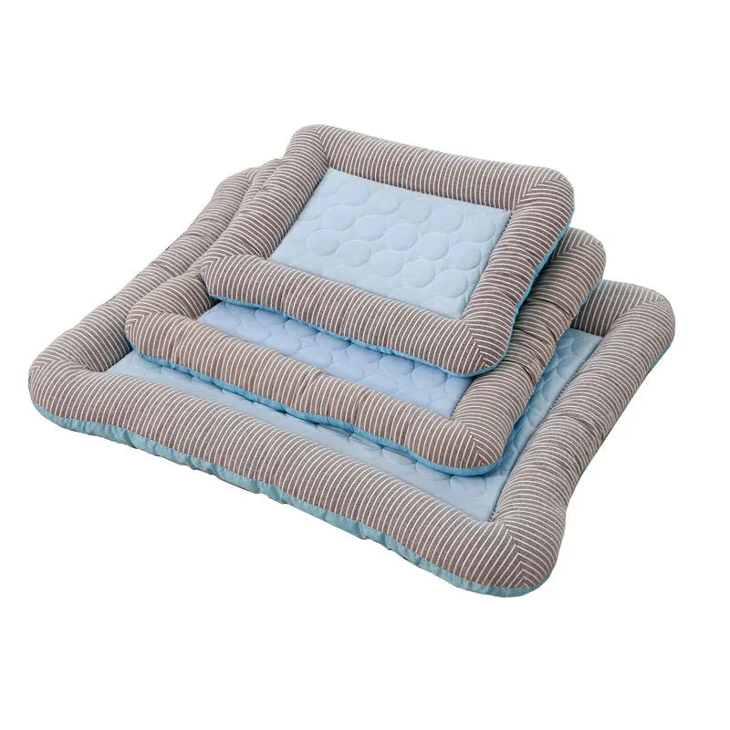 🐾 Ultra Comfort Summer Cooling Bed for Pets 🐾