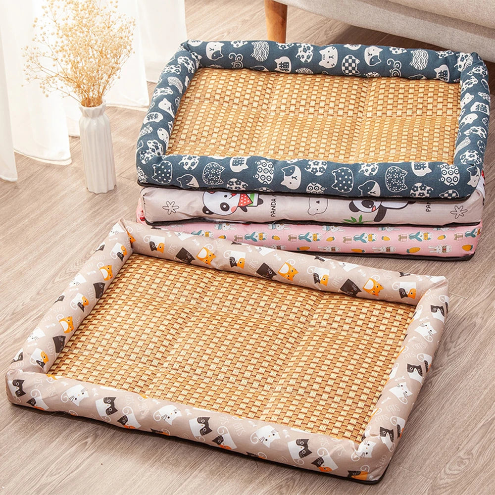 🐾 Ultra Comfort Summer Cooling Bed for Pets 🐾