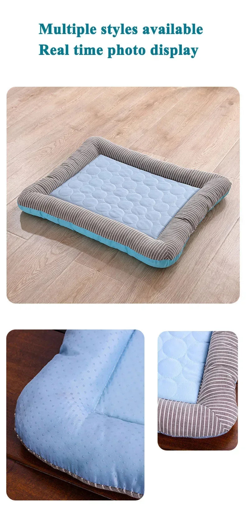 🐾 Ultra Comfort Summer Cooling Bed for Pets 🐾