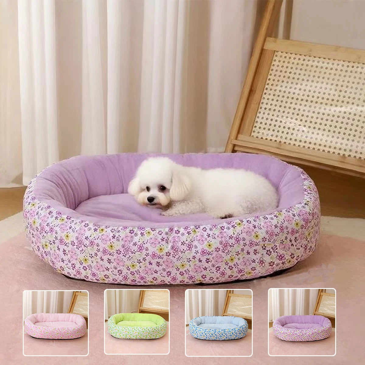 🐾 Ultra Comfort Summer Cooling Bed for Pets 🐾