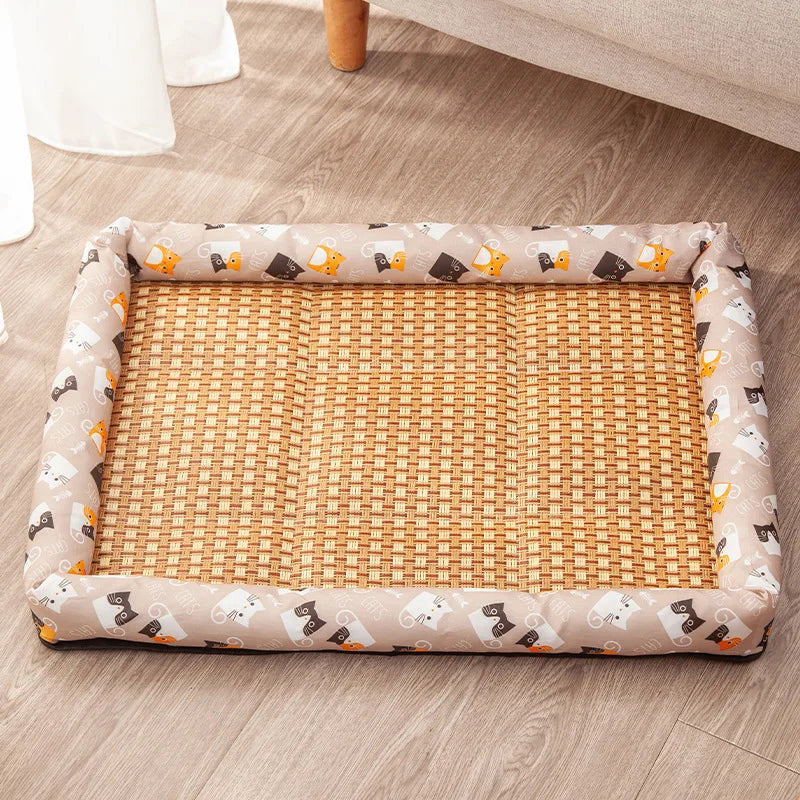 🐾 Ultra Comfort Summer Cooling Bed for Pets 🐾