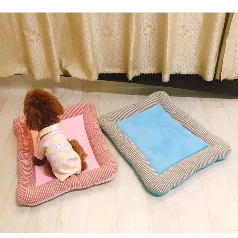 🐾 Ultra Comfort Summer Cooling Bed for Pets 🐾
