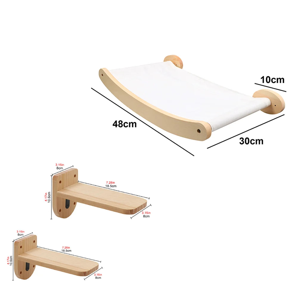 Piece Wall-Mounted Cat Climbing Rope Solid
