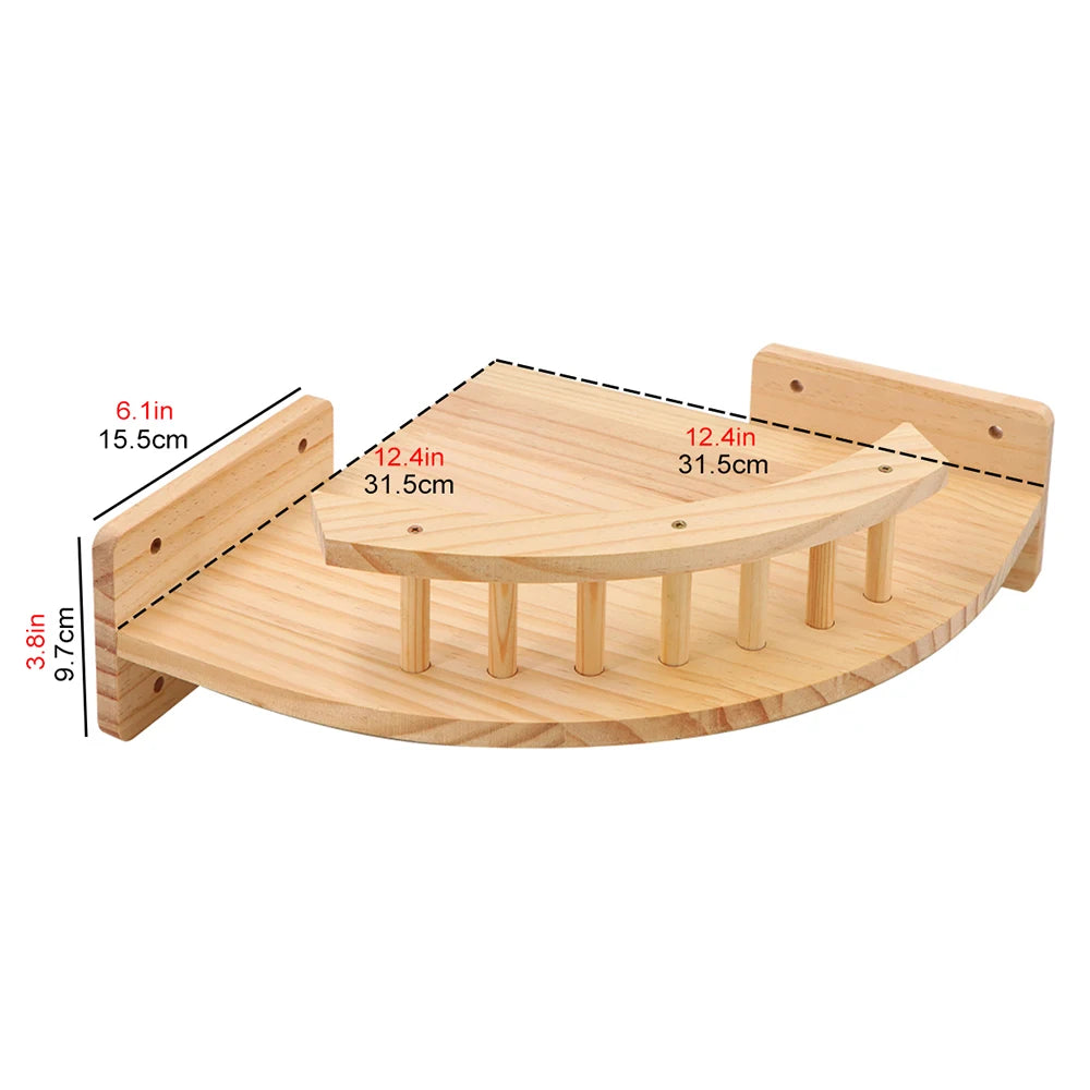 Piece Wall-Mounted Cat Climbing Rope Solid