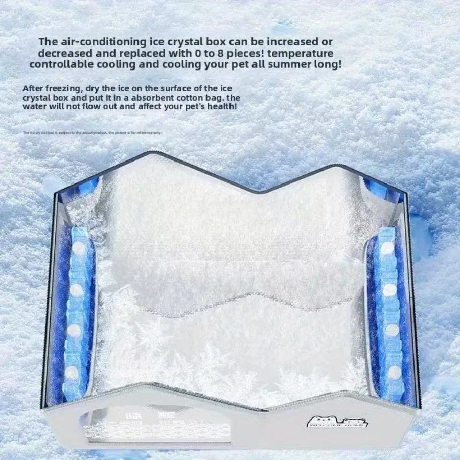 🐾 Ultra Comfort Summer Cooling Bed for Pets 🐾