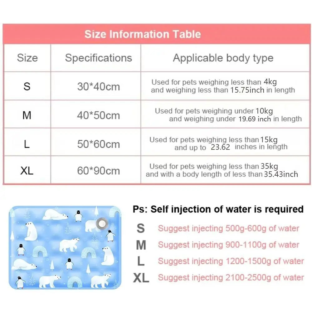 🐾 Premium Cooling Mat for Pets 🐾