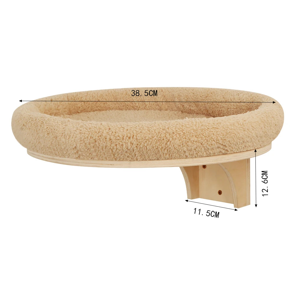 Piece Wall-Mounted Cat Climbing Rope Solid