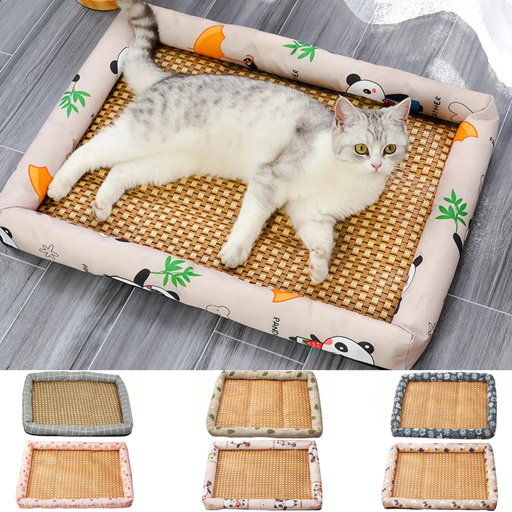 🐾 Ultra Comfort Summer Cooling Bed for Pets 🐾