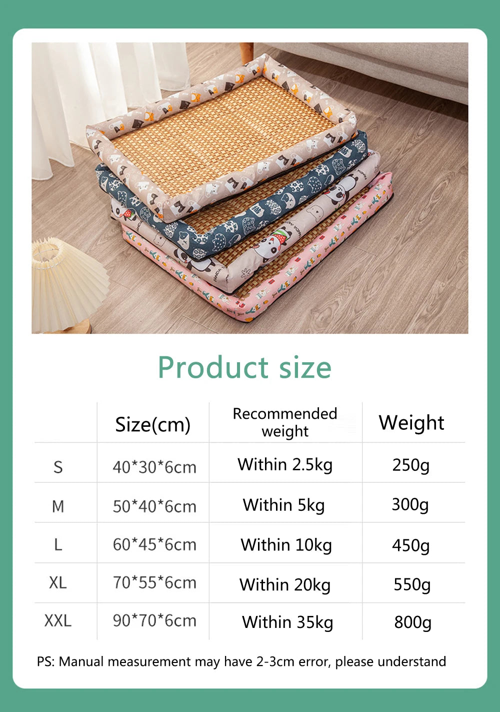 🐾 Ultra Comfort Summer Cooling Bed for Pets 🐾