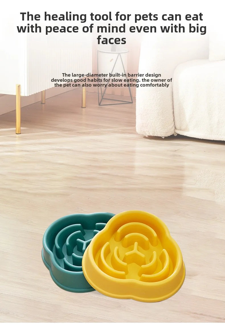 Slow Feeder Pet Bowl