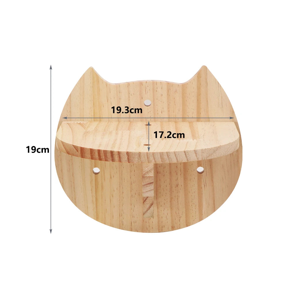 Piece Wall-Mounted Cat Climbing Rope Solid