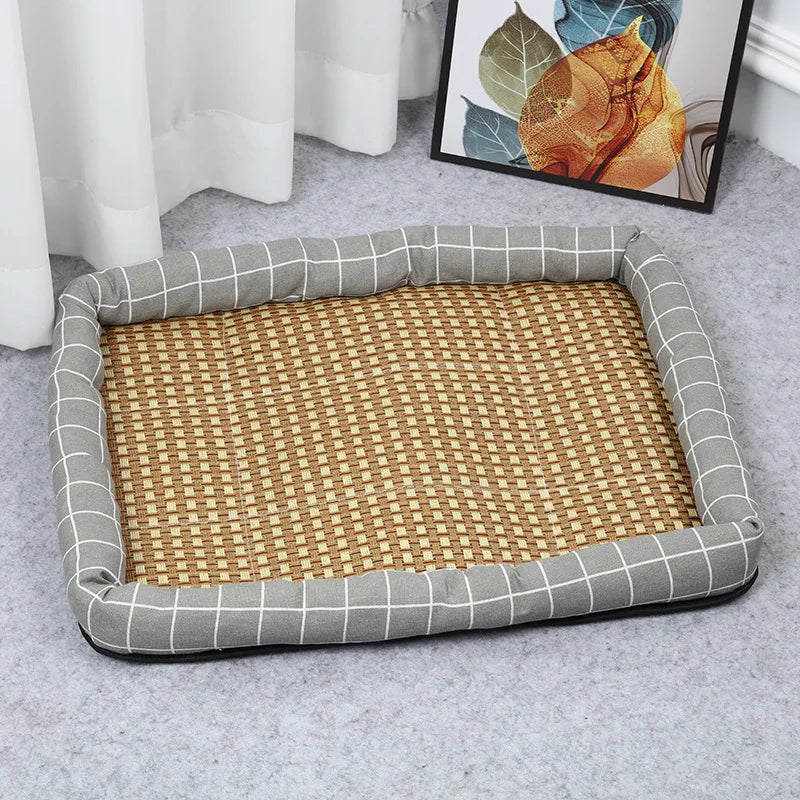 🐾 Ultra Comfort Summer Cooling Bed for Pets 🐾