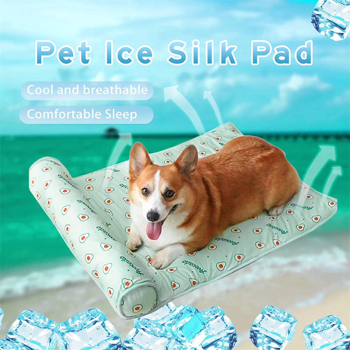 🐾 Premium Cooling Mat for Pets 🐾
