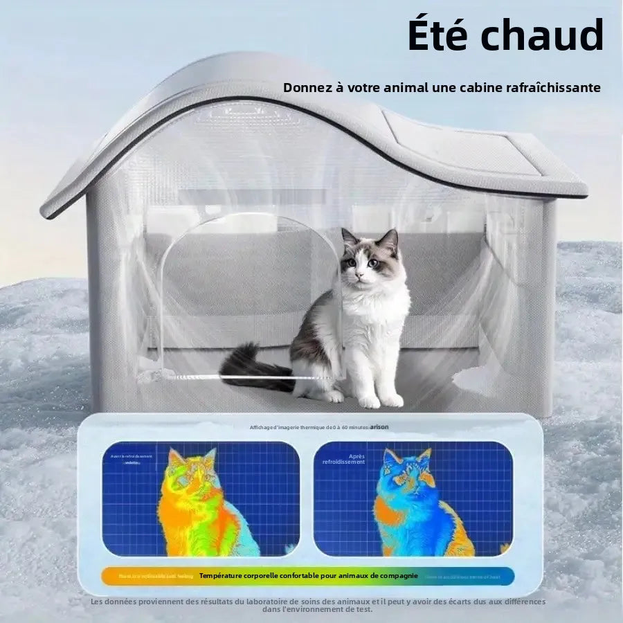 🐾 Ultra Comfort Summer Cooling Bed for Pets 🐾
