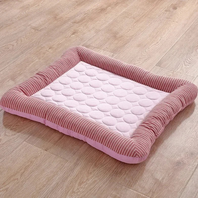 🐾 Ultra Comfort Summer Cooling Bed for Pets 🐾