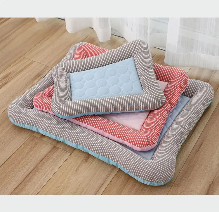 🐾 Ultra Comfort Summer Cooling Bed for Pets 🐾