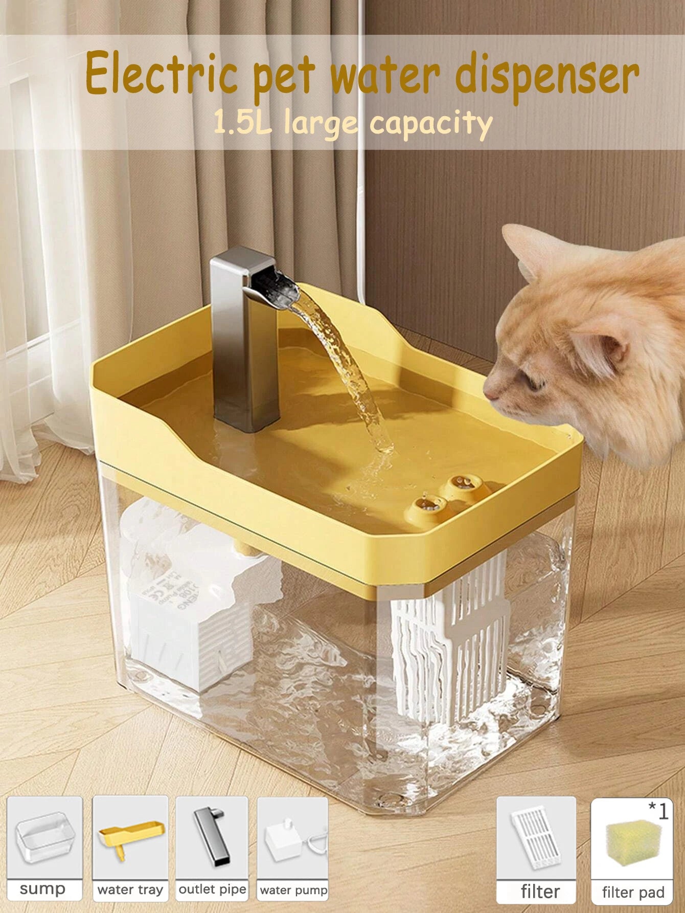 Pet Water Fountain
