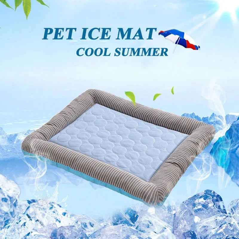 🐾 Ultra Comfort Summer Cooling Bed for Pets 🐾