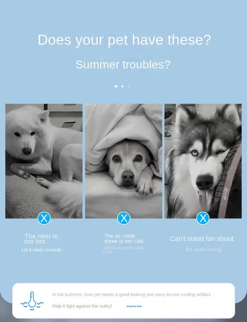 🐾 Premium Cooling Mat for Pets 🐾