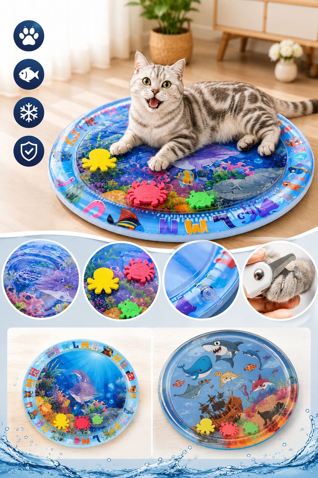 🐾 Premium Cooling Mat For Pets  🐾