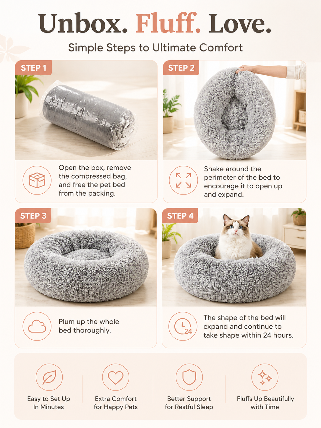 Cozy Pet Bed