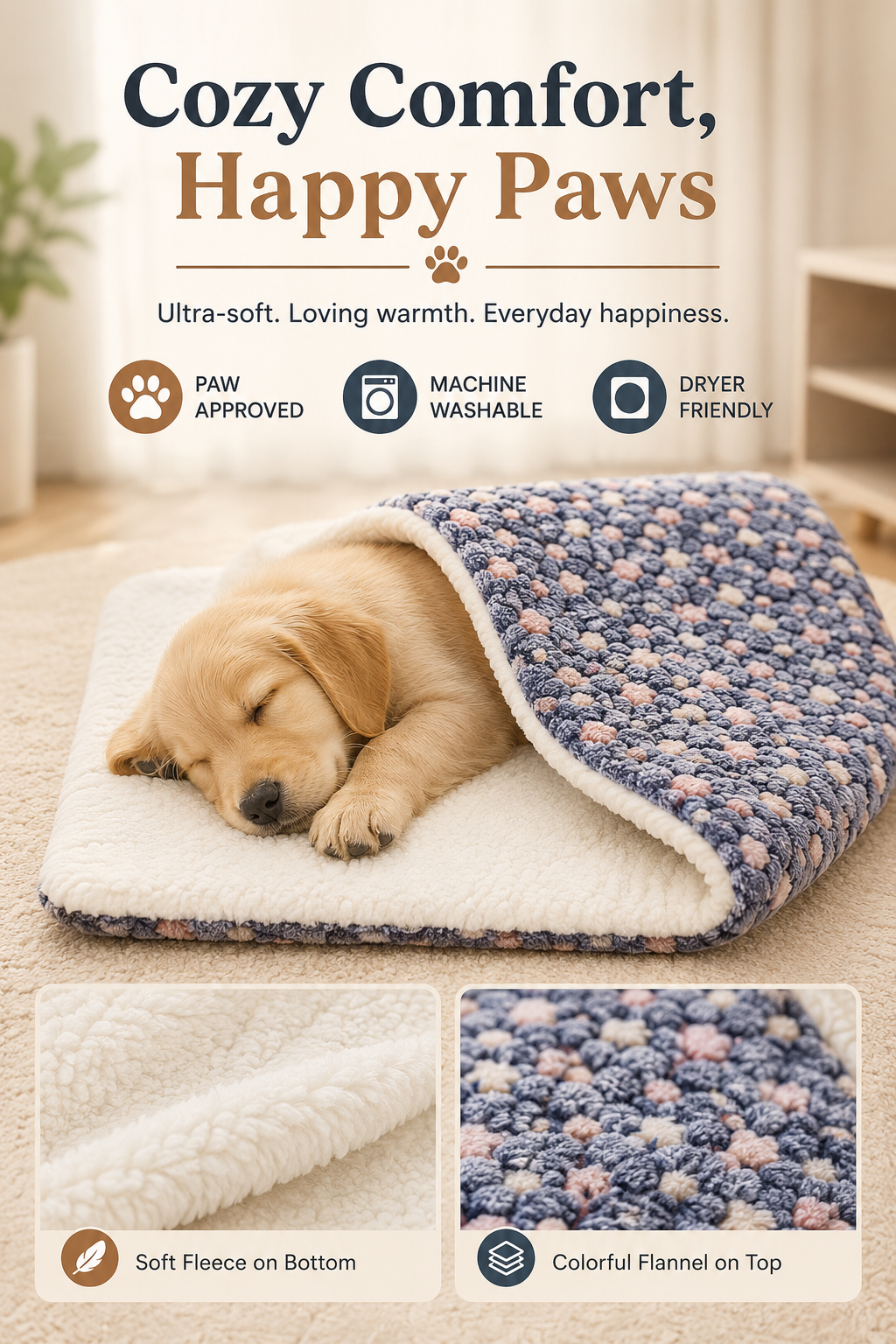 Soft Pet Blanket