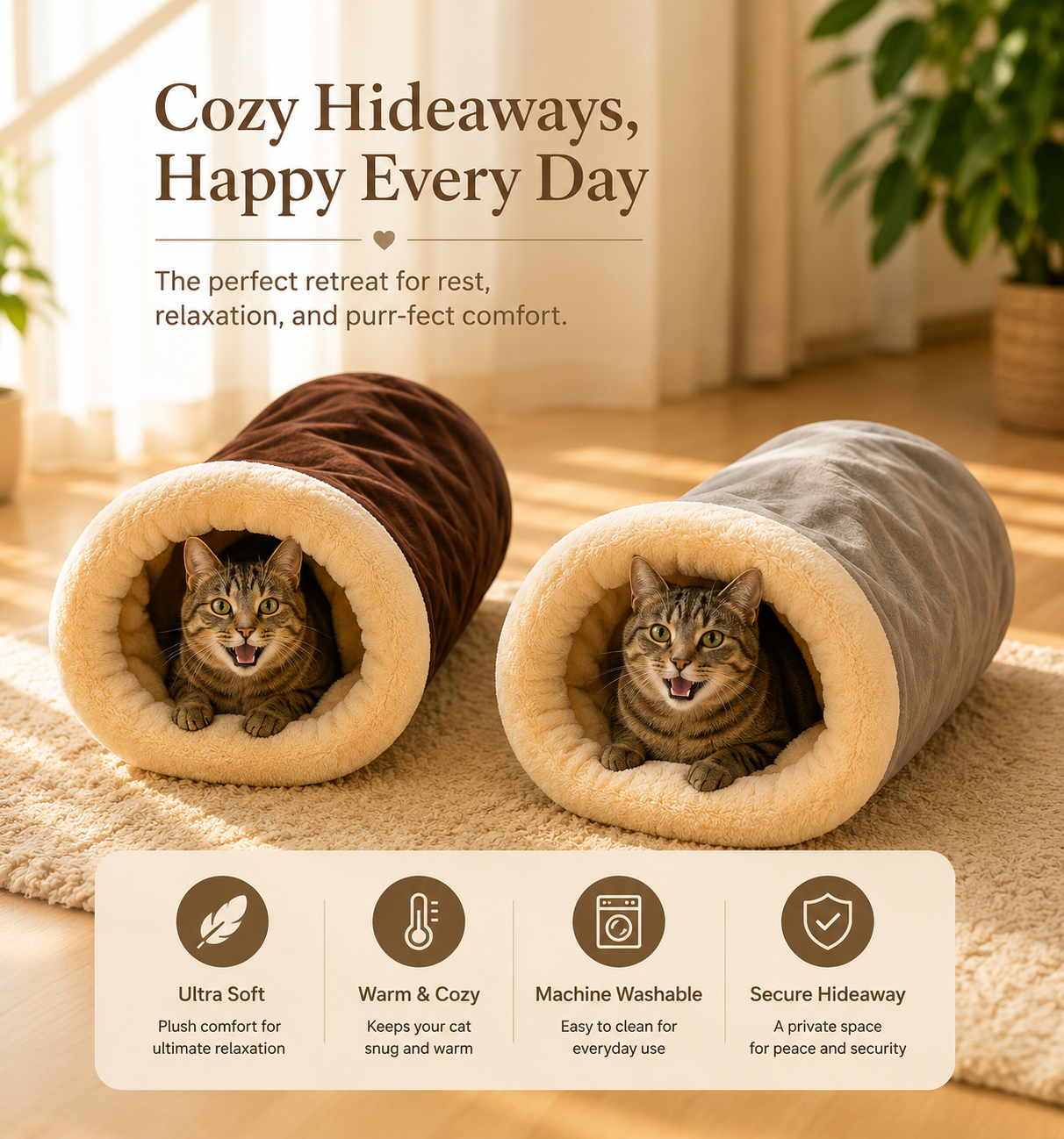 Autumn And Winter Cat Sleeping Bag