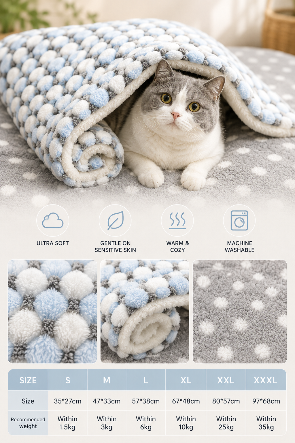 Soft Pet Blanket