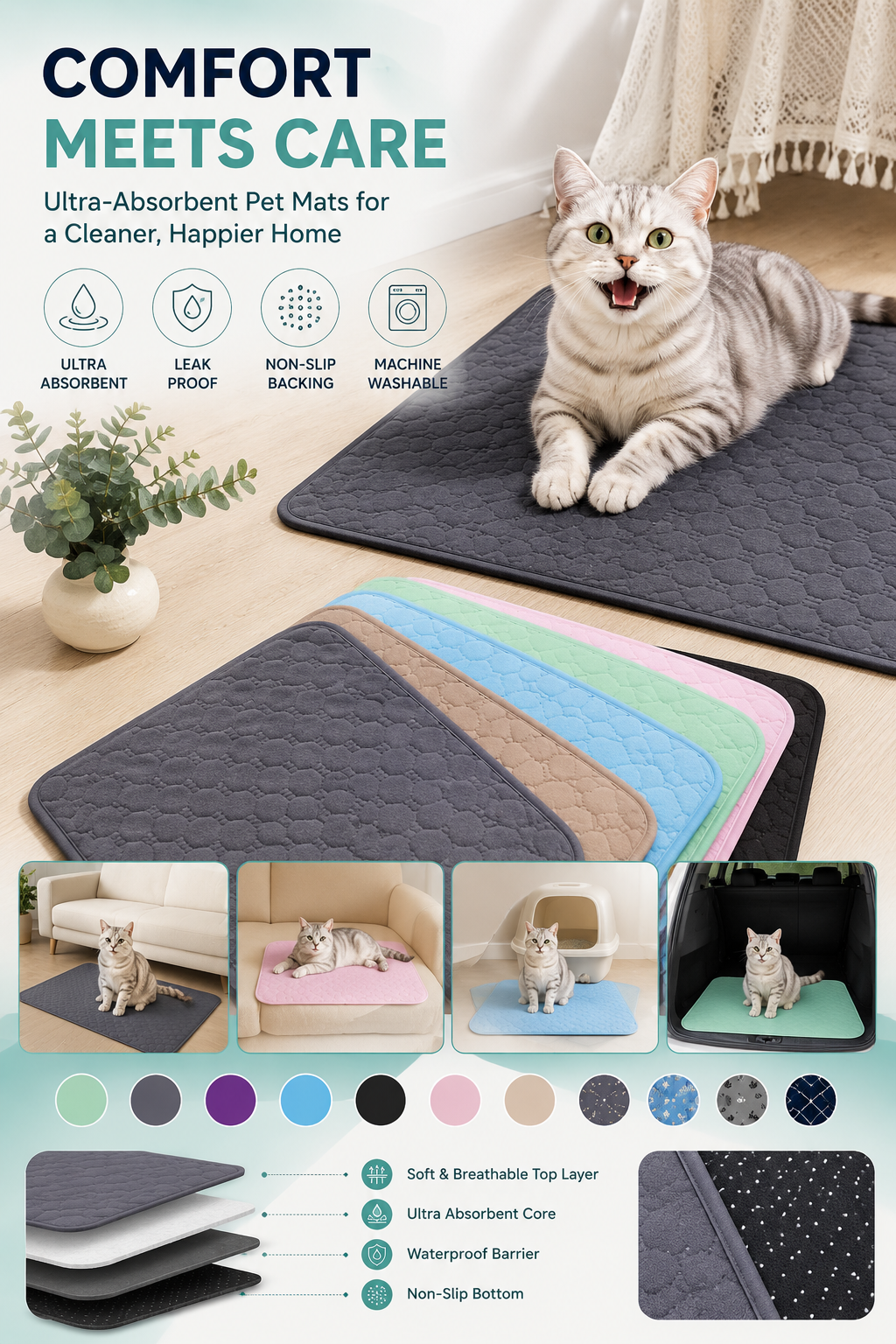 🐾Cozy Pet Mat🐾