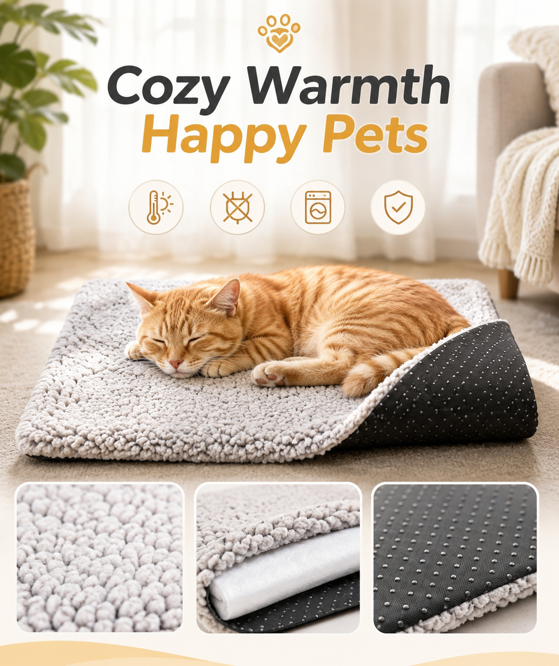 🐾Soft Pet Comfort Mat🐾