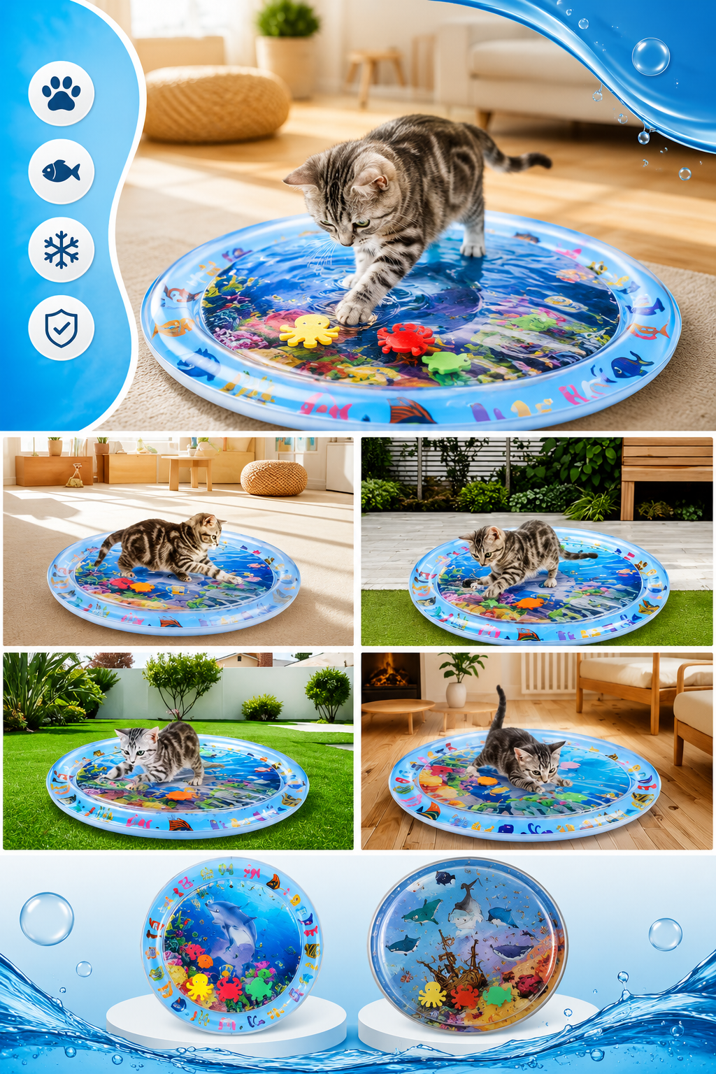 🐾 Ultra Comfort Cooling Mat For Pets and babies 🐾