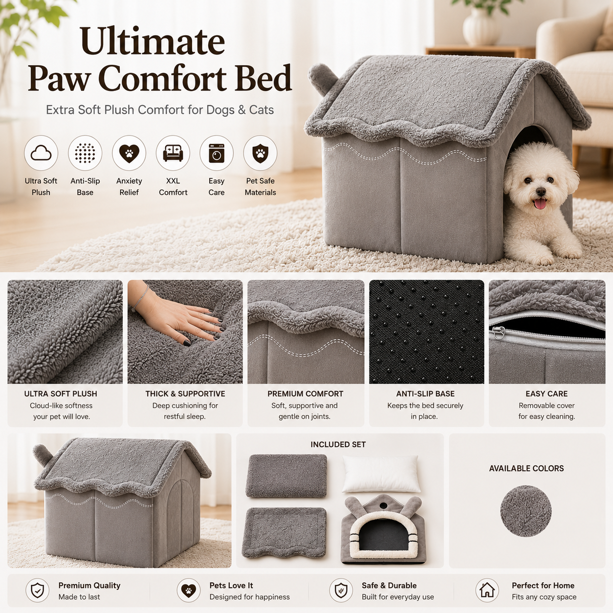 🐾Cozy Pet Bed🐾