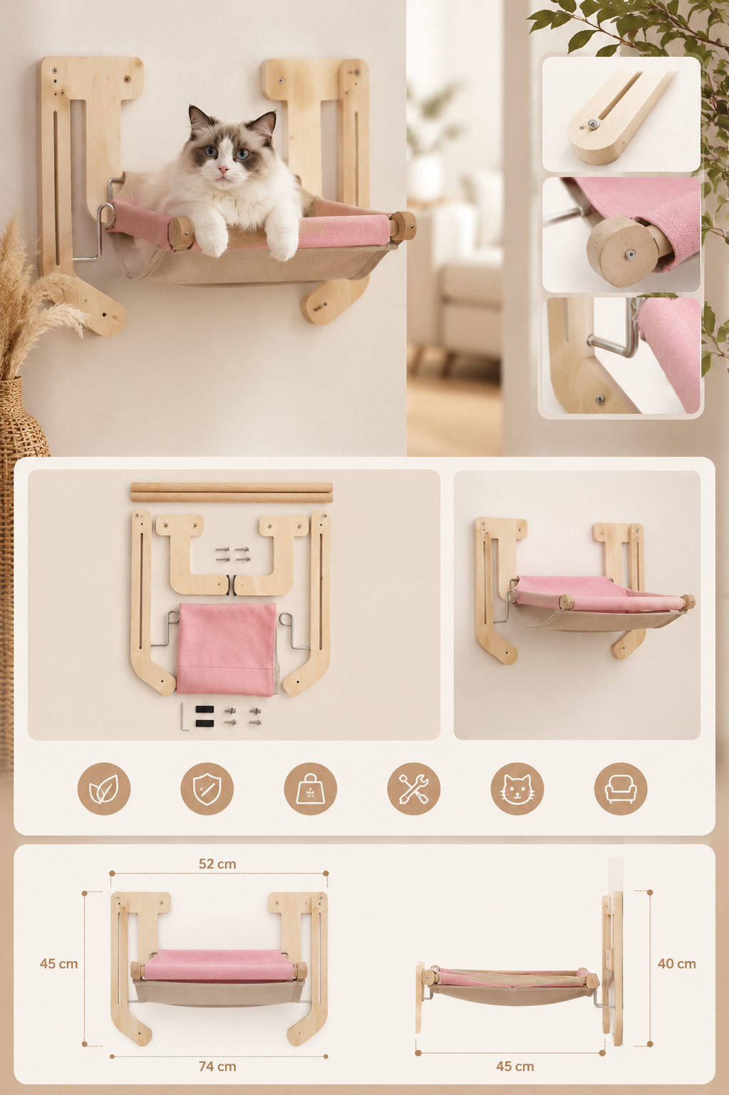 Cozy Pet Hammock