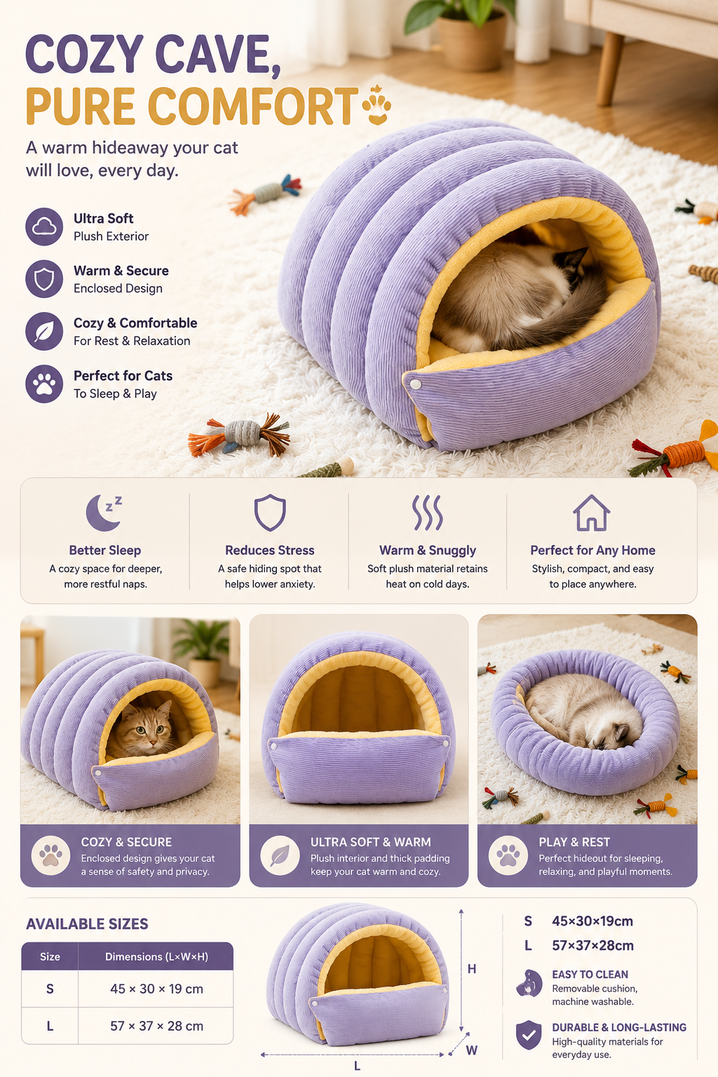 Cozy Pet Bed