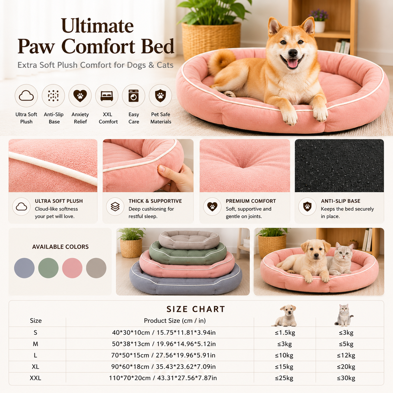🐾Cozy Pet Bed🐾