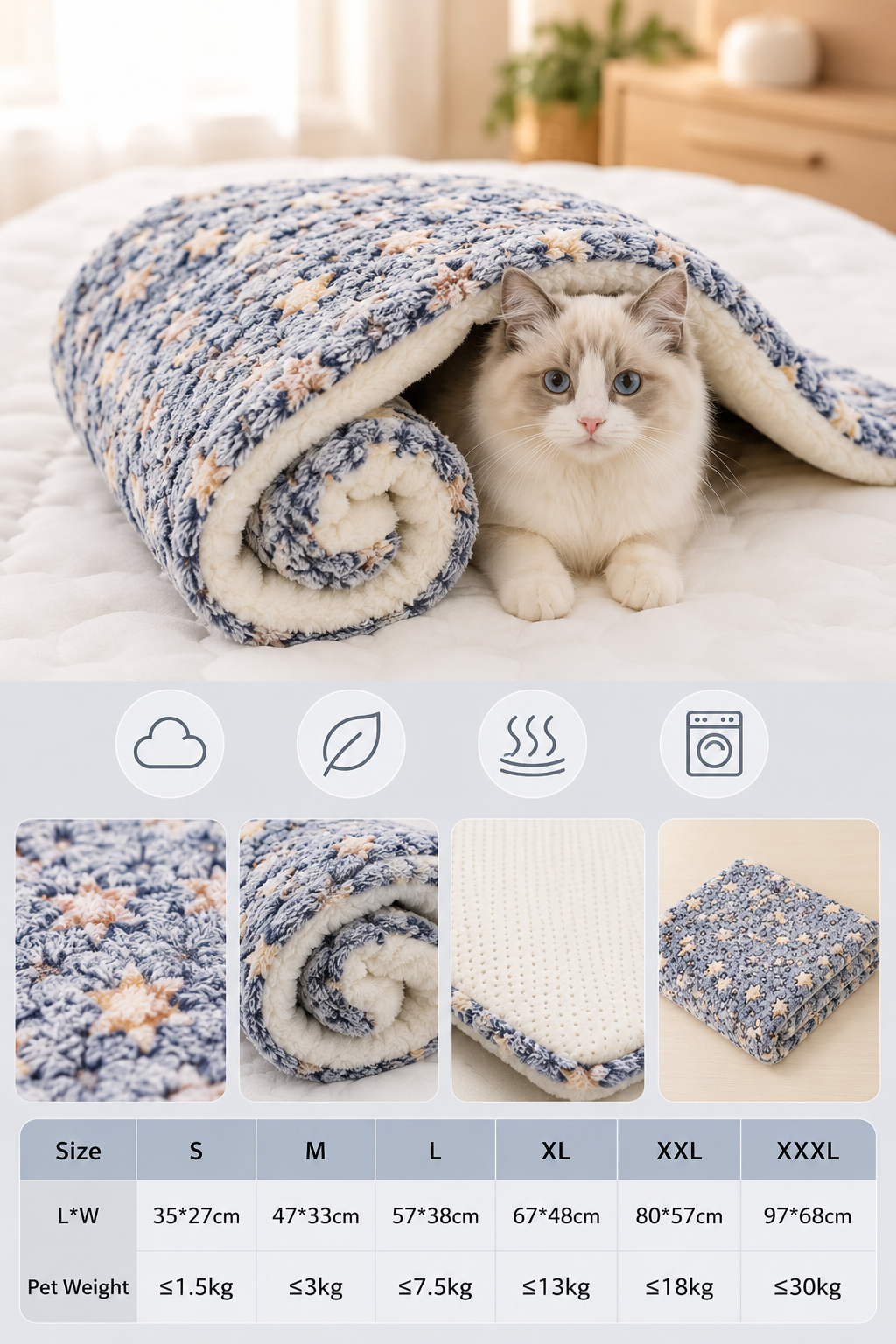Soft Pet Blanket
