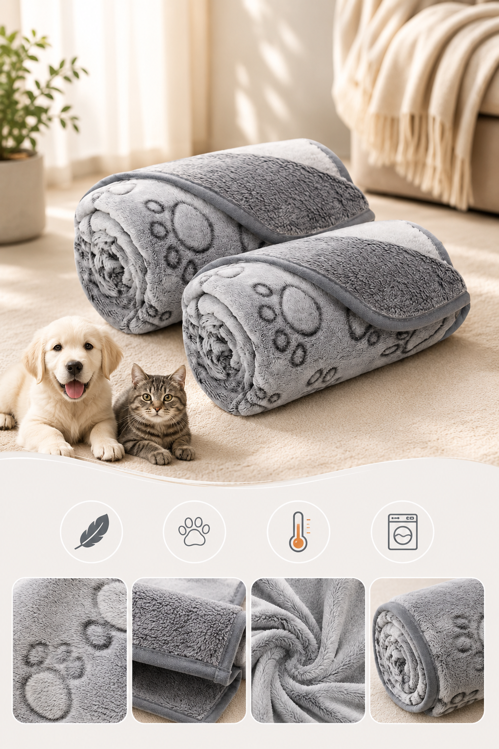 Soft Pet Blanket