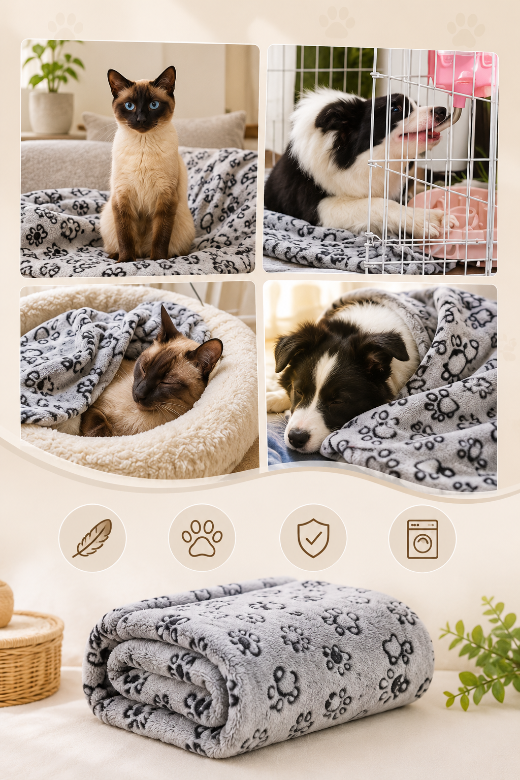 Soft Pet Blanket