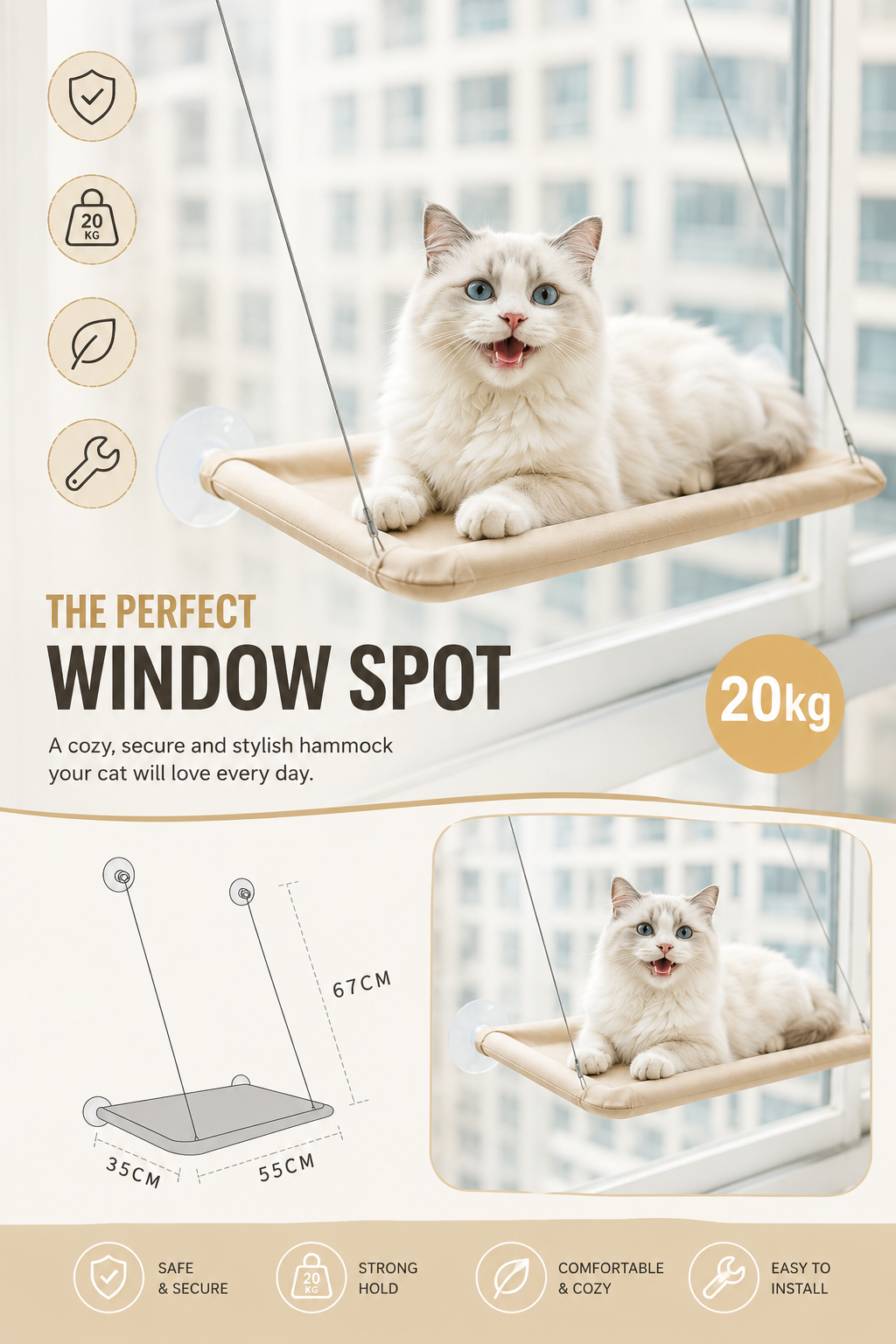 Cozy Pet Hammock