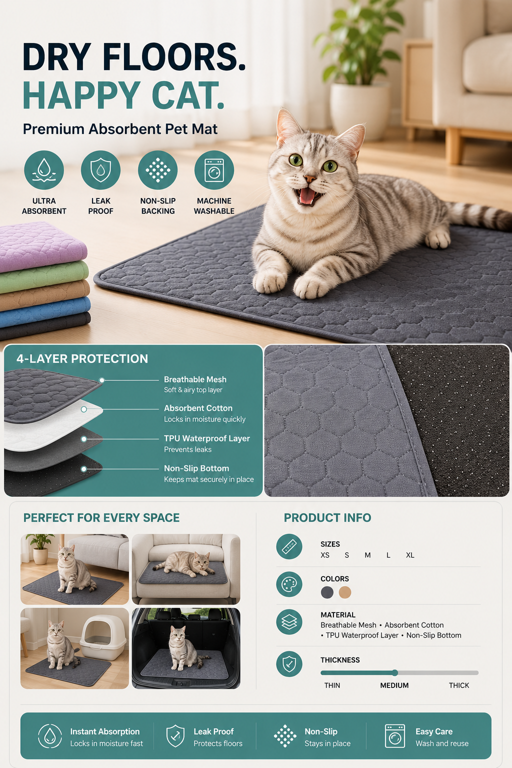 🐾Cozy Pet Mat🐾