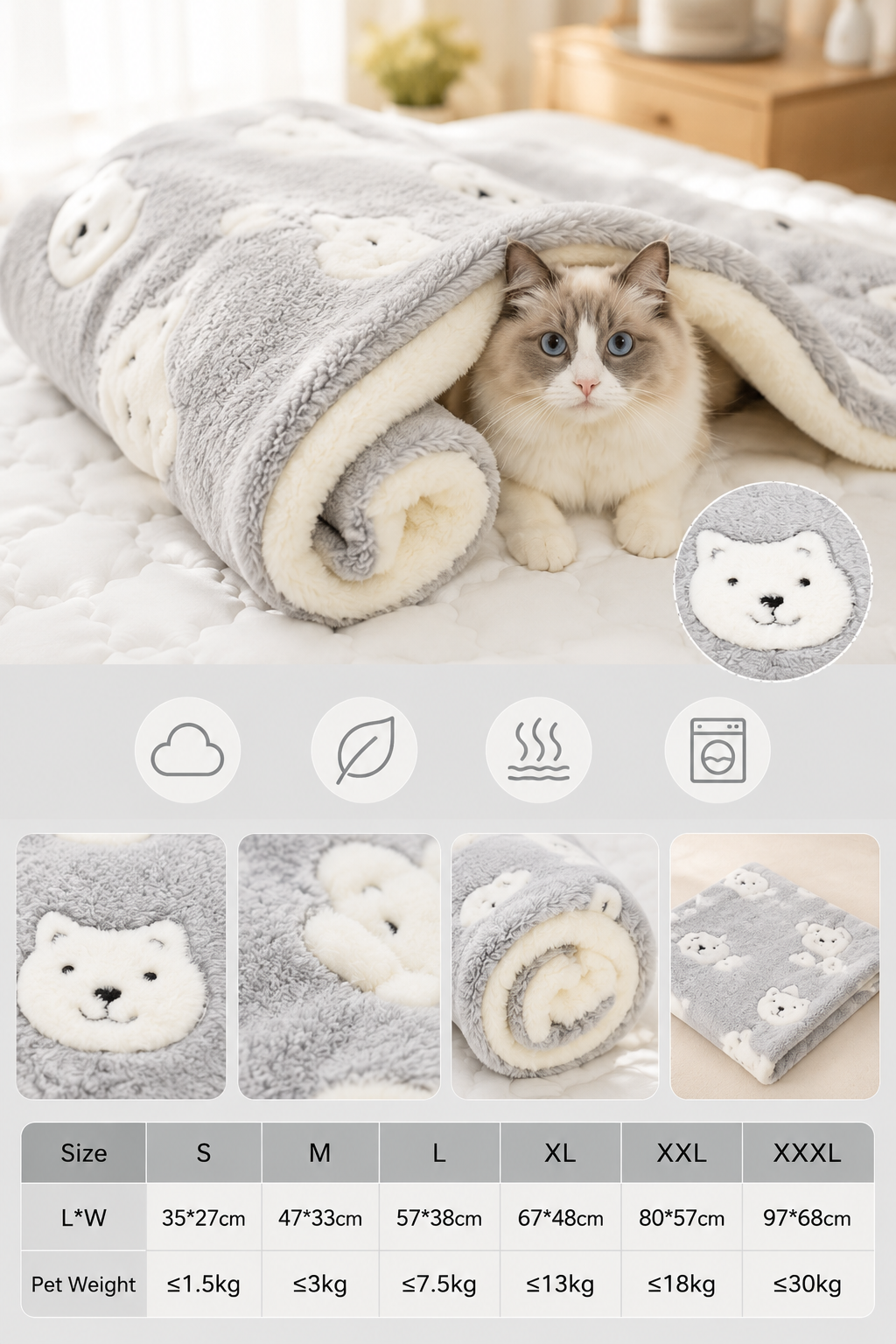 Soft Pet Blanket