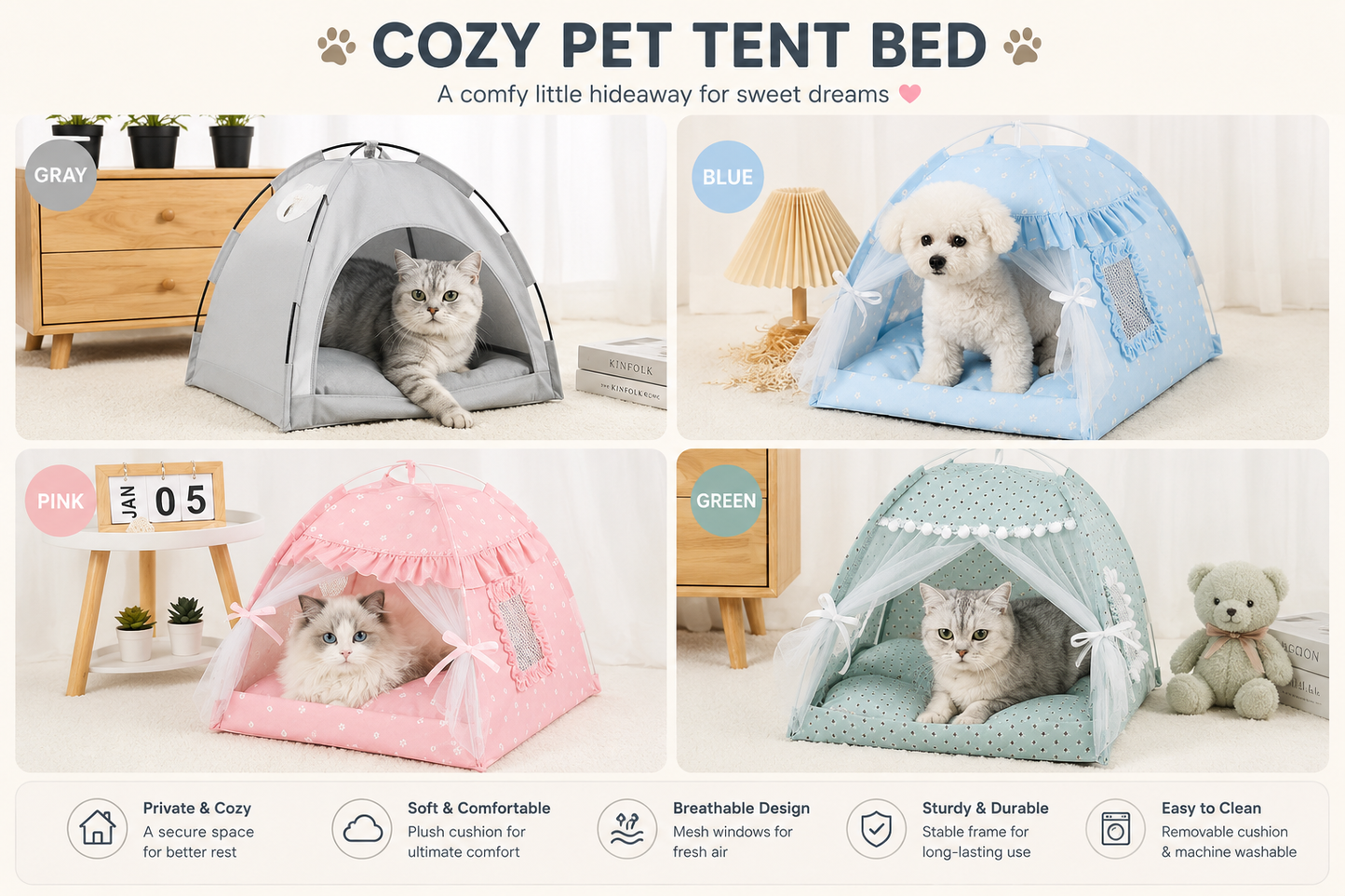 Cozy Pet Bed